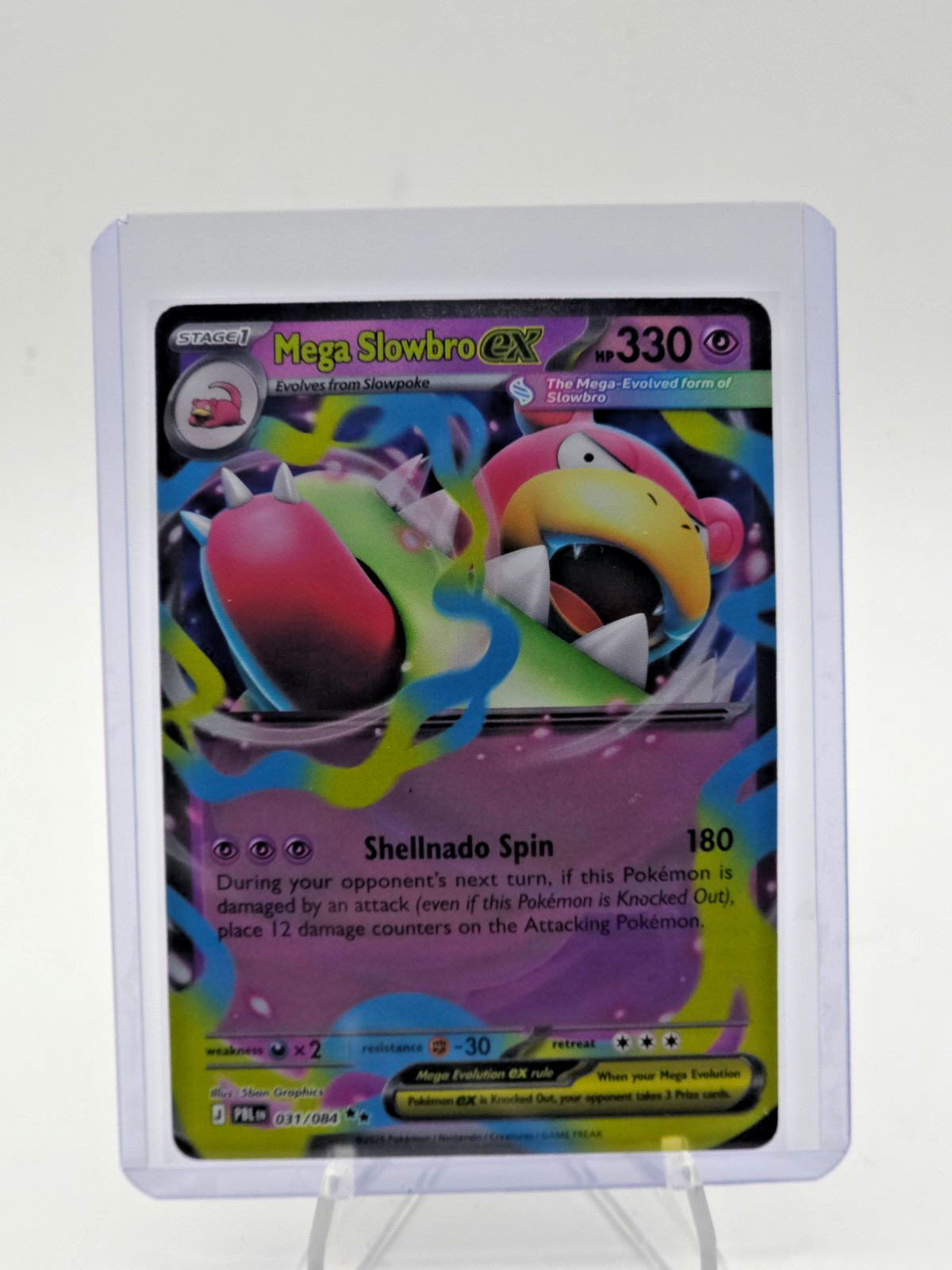 Mega Slowbro ex 031/084 Me05: Pitch Black Holo