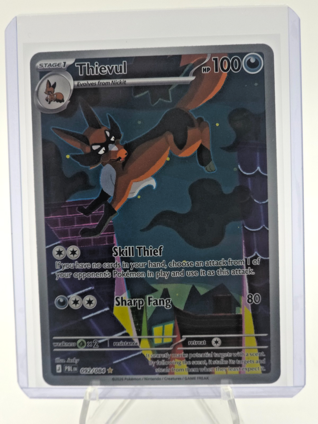 Thievul 092/084 Me05: Pitch Black Holo