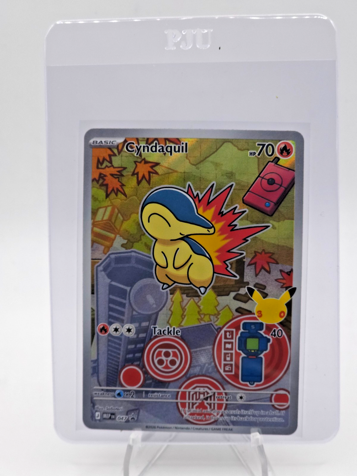 Cyndaquil 047 Me: Mega Evolution Promo Holo