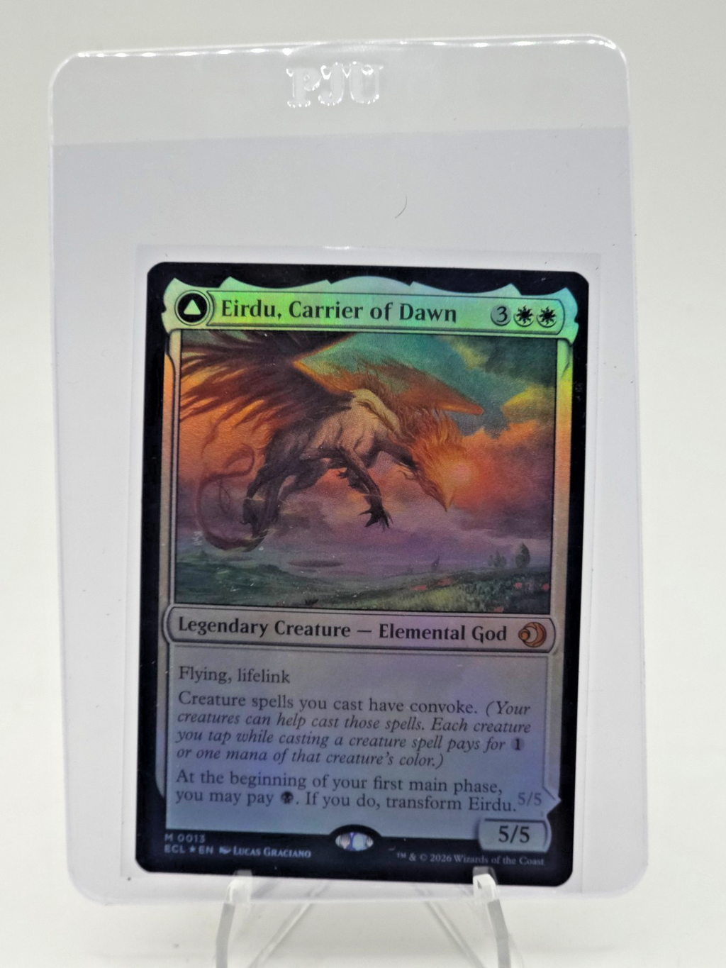 Eirdu, Carrier of Dawn Lorwyn Eclipsed Foil