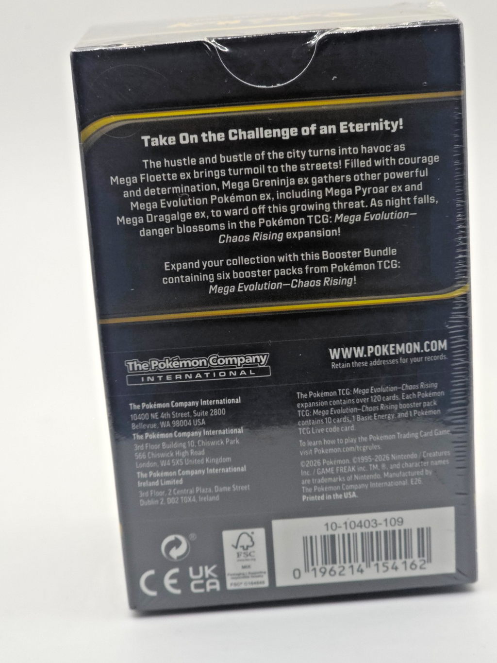 Pokemon TCG Mega Evolution Chaos Rising Booster Bundle!