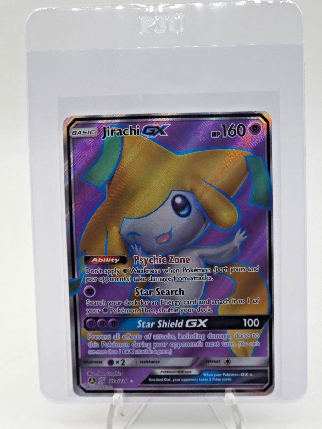 Jirachi GX 079A/236 Alternate Art Holo