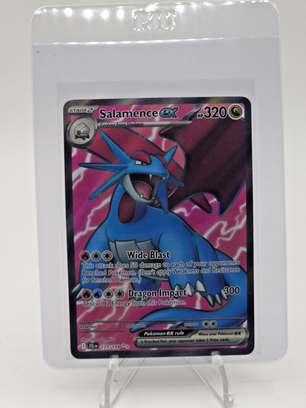 Salamence ex 177/159 Sv09: Journey Together Holo