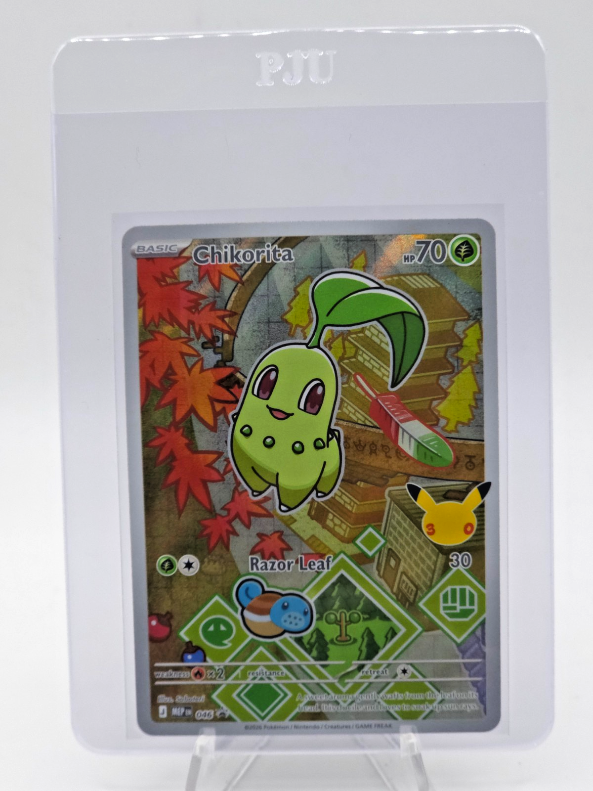 Chikorita 046 Me: Mega Evolution Promo Holo