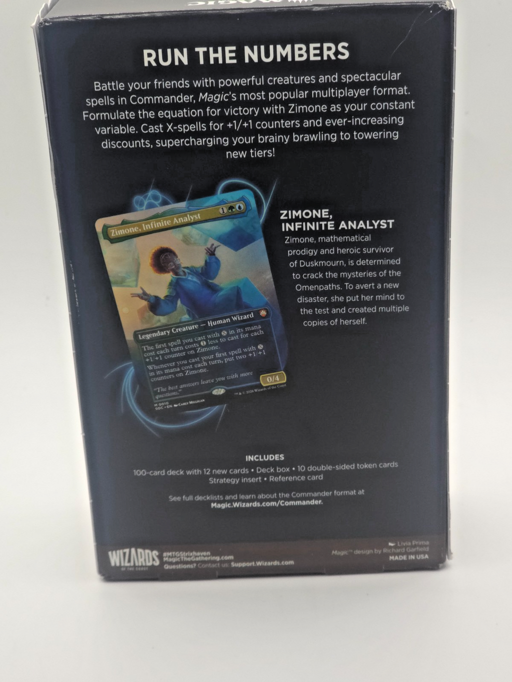 magic the gathering commander deck ( Secerts of Strixhaven )