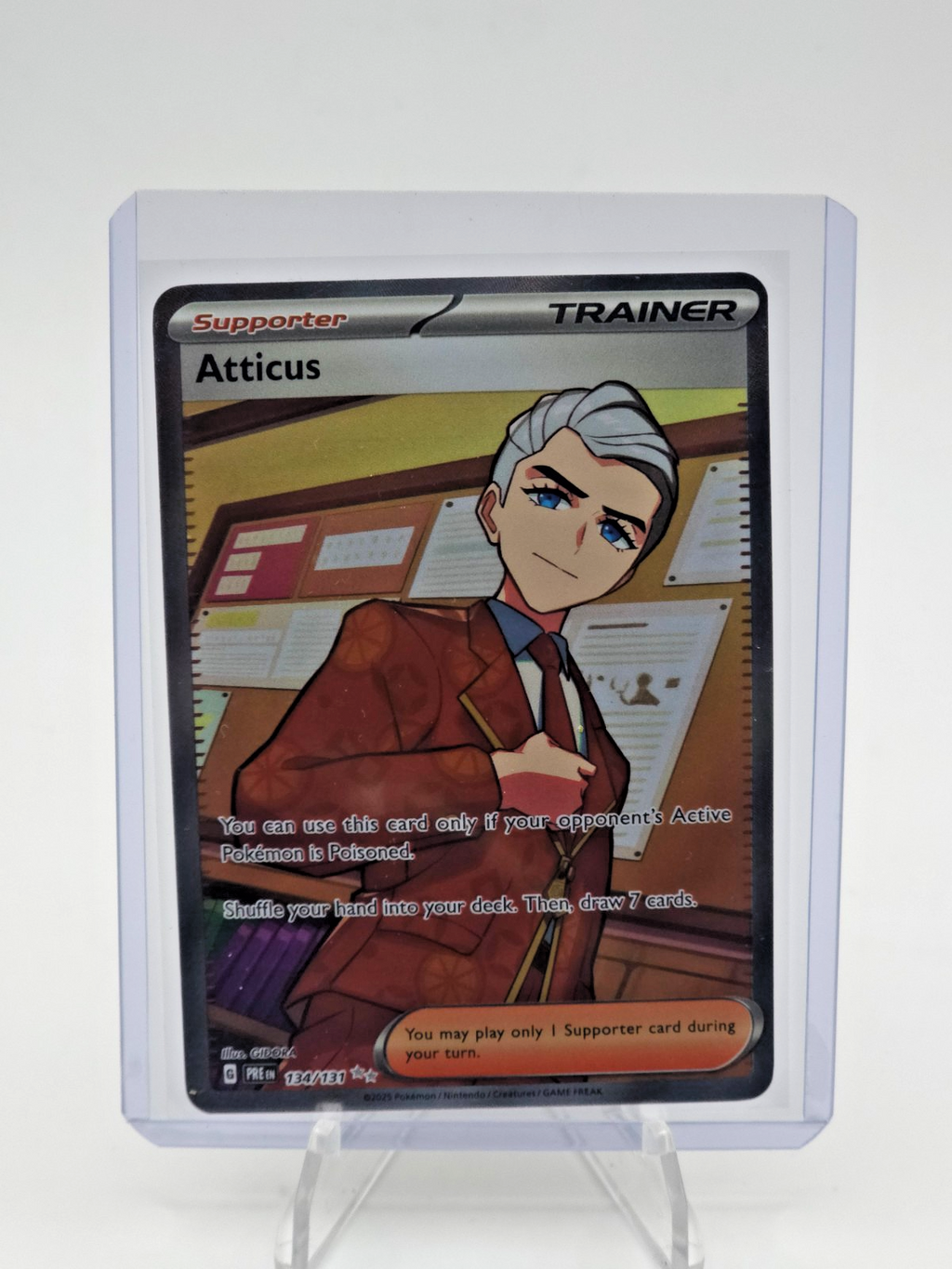 Atticus 134/131 Sv: Prismatic Evolutions Holo