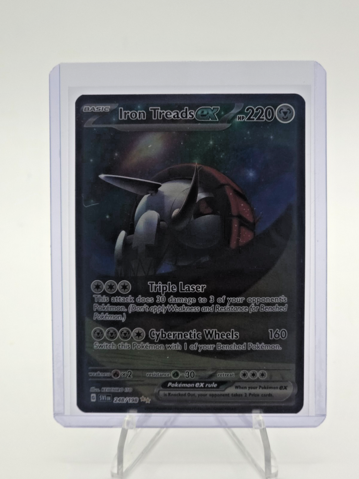 Iron Treads ex 248/198 SV01: Scarlet & Violet Base Set Holo