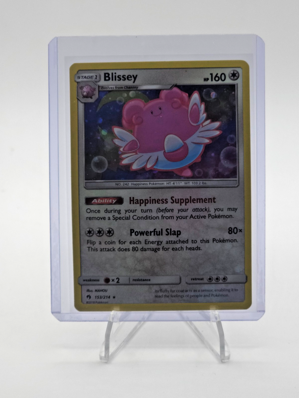 Blissey 153/214 Sm-Lost Thunder Holo