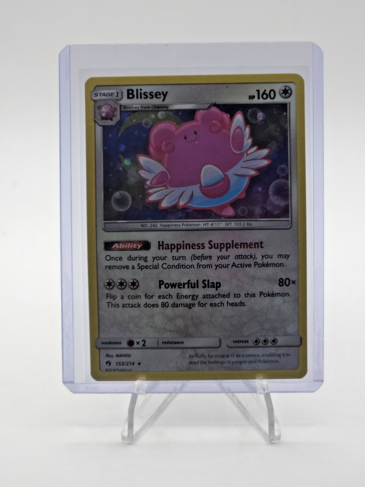 Blissey 153/214 Sm-Lost Thunder Holo