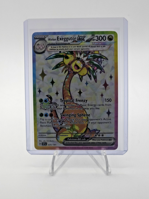 Alolan Exeggutor ex 225/191 Sv08: Surging Sparks Holo