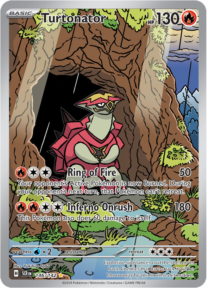 Turtonator 146/142 Sv07: Stellar Crown Holo