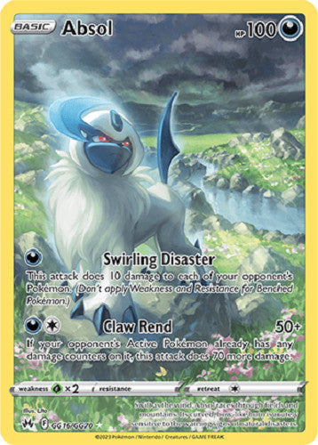 Absol GG16/GG70 SWSH: Crown Zenith: Galarian Gallery Holo