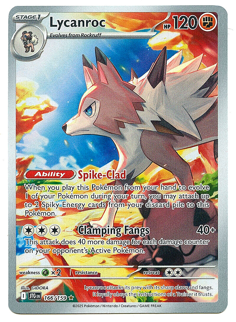 Lycanroc 166/159 Sv09: Journey Together Holo