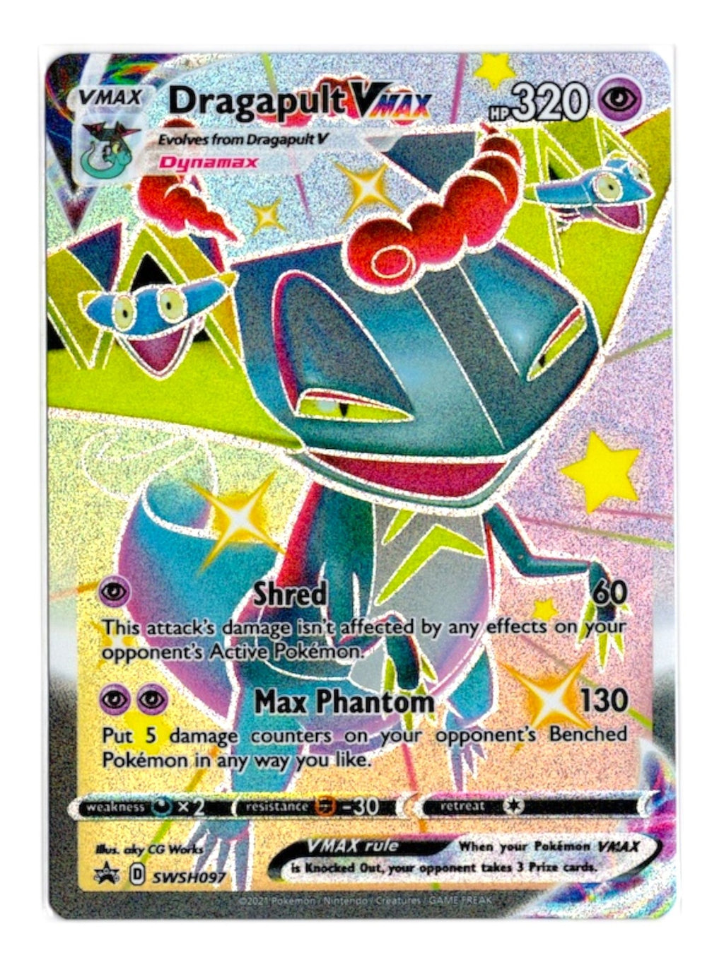 Dragapult VMAX SWSH097 SWSH: Sword & Shield Promo Cards Holo
